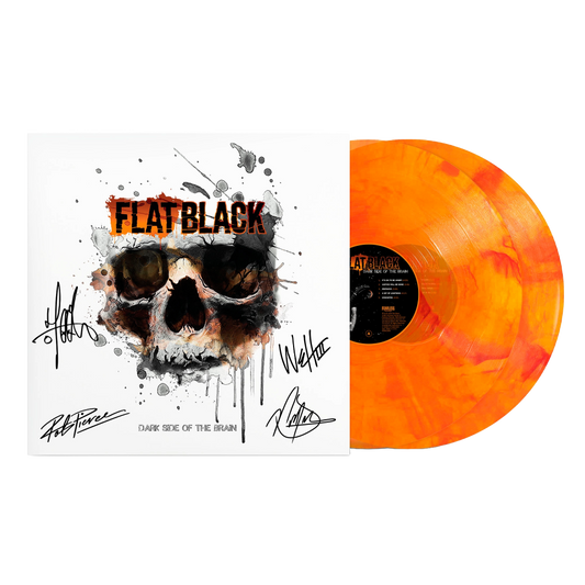 FLAT BLACKS debut DARK SIDE OF THE BRAIN double vinyl. A limited edition, store exclusive vinyl with autographs.