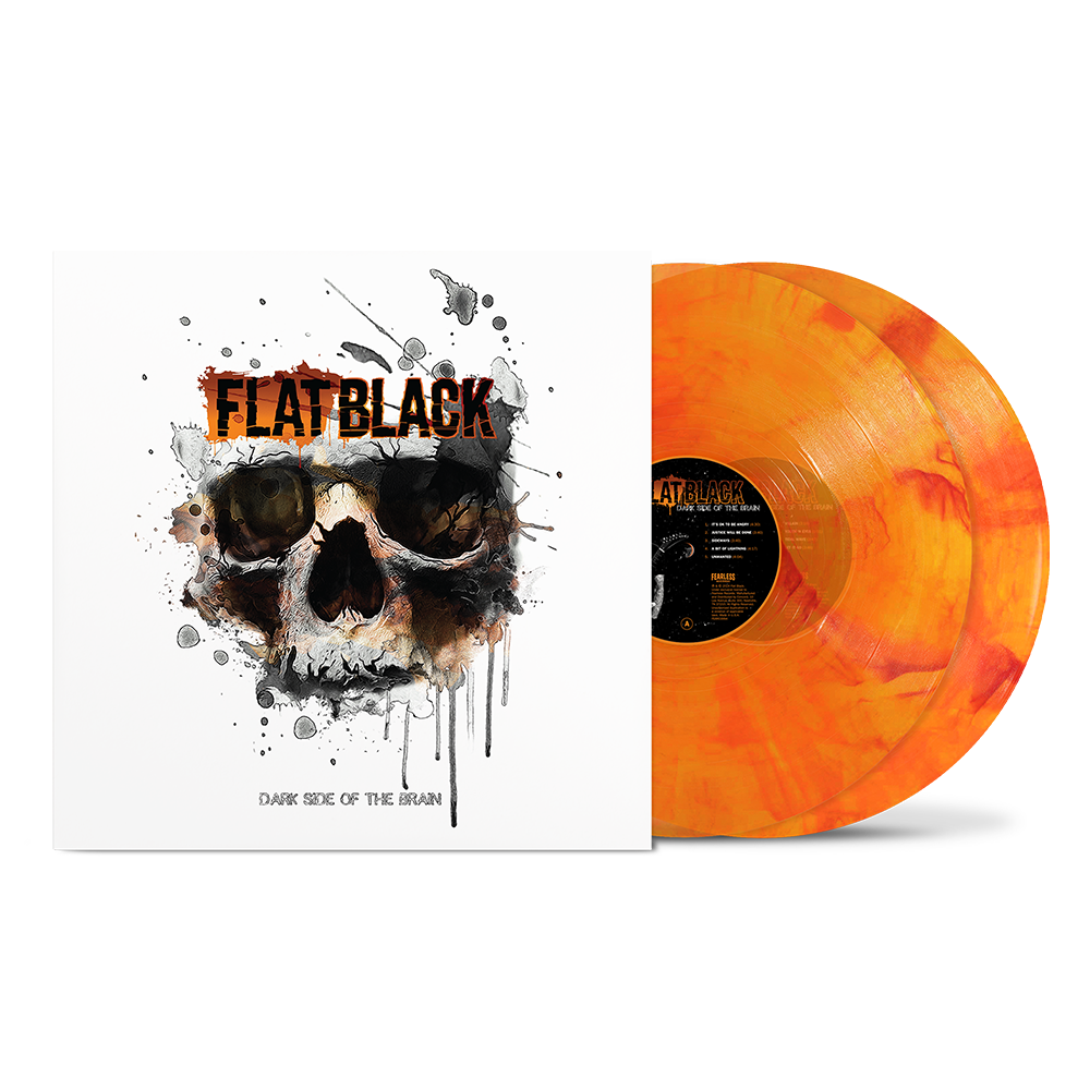 FLAT BLACKS debut DARK SIDE OF THE BRAIN double vinyl. 